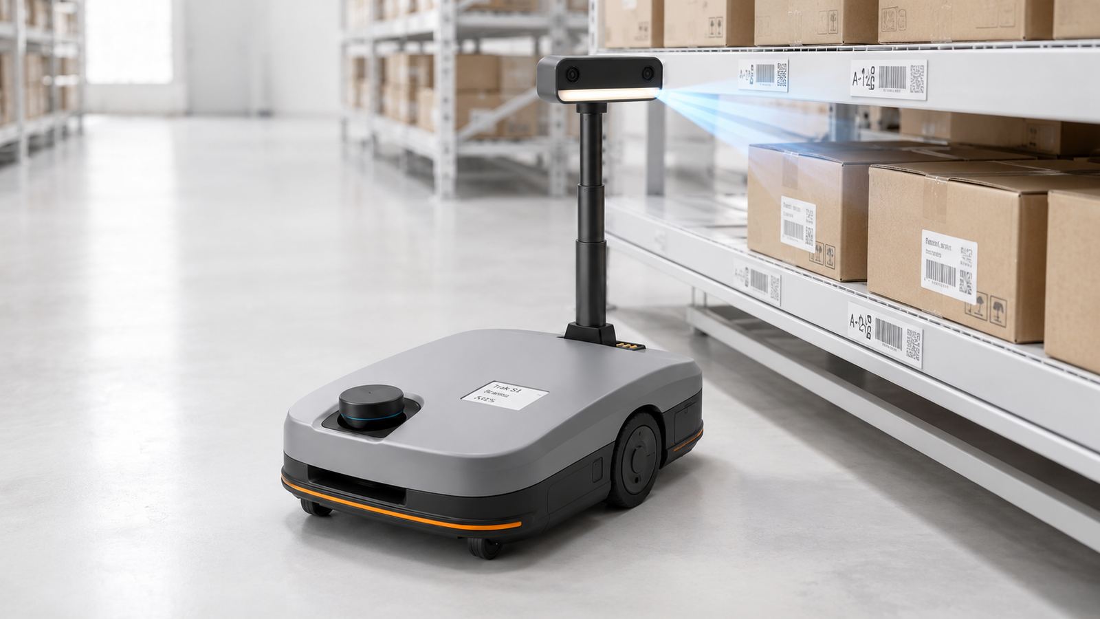 Trak S1 — autonomous inventory robot